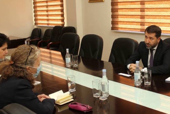Կարեն Անդրեասյանը հանդիպել է Հայաստանում ՄԱԿ-ի մշտական համակարգողի ժամանակավոր պաշտոնակատար Լիլա Փիթրս Յահյանին