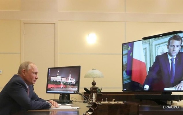 Մակրոնը Պուտինին «մտահոգություն» է հայտնել Մարիուպոլի պատճառով