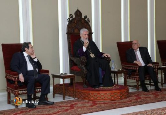 Արամ Ա-ն քննարկել է Լիբանանի, Սփյուռքի և Հայաստանի այժմյան կացության  խնդիրները