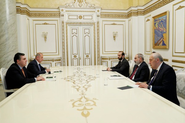 Վարչապետը ընդունել է Վրաստանի ԱԳ նախարարին