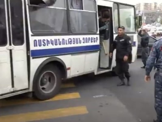 Բերման ենթարկվածների թիվը ժամը 13։00-ի դրությամբ