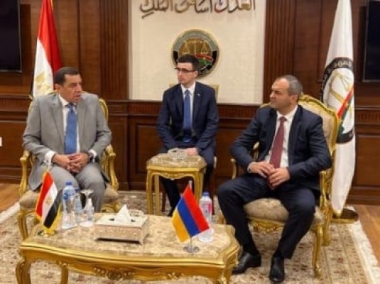 Արթուր Դավթյանը այցելել է Եգիպտոսի դատախազության քրեական հետազոտությունների և վերապատրաստման ինստիտուտ