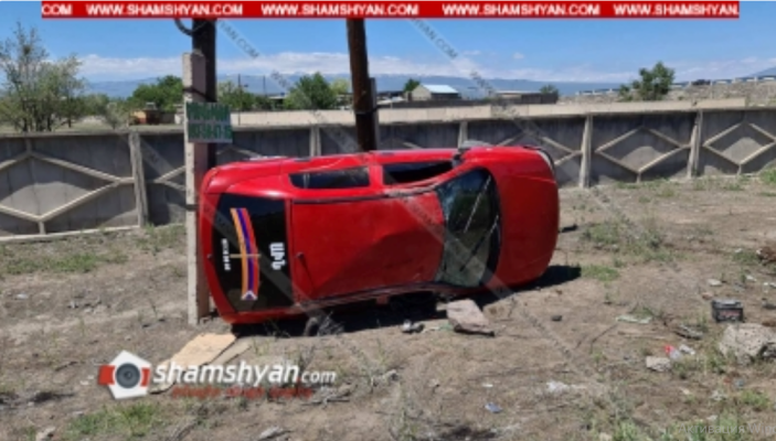 Խոշոր ավտովթար՝ Արմավիրի մարզում․ shamshyan.com
