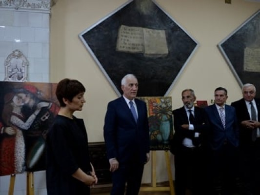 Վահագն Խաչատուրյանը Թբիլիսում հանդիպել է մի խումբ հայ հասարակական և մշակութային գործիչների հետ
