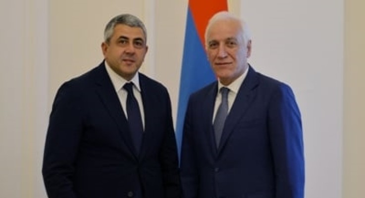 Վահագն Խաչատուրյանն ընդունել է ՄԱԿ-ի ԶՀԿ գլխավոր քարտուղար Զուրաբ Պոլոլիկաշվիլիին