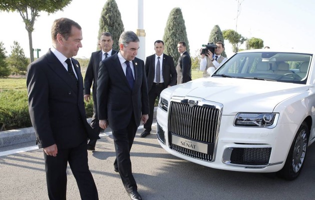 Թուրքմենստանը ձեռք է բերել առաջին Aurus-ը