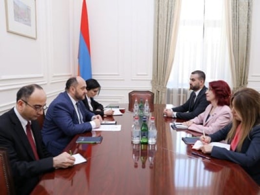 Արայիկ Հարությունյանն ու դեսպան Նորա Արիսյանը քննարկել են հայ-սիրիական համագործակցության հեռանկարները
