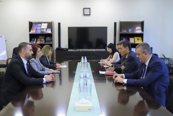 ԿԳՄՍ նախարարի տեղակալ Արթուր Մարտիրոսյանն ընդունել է Սիրիայի դեսպանին