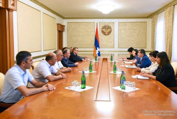 Արցախի նախագահն ընդունել է ՀՀ ԳԱԱ պատվիրակությանը