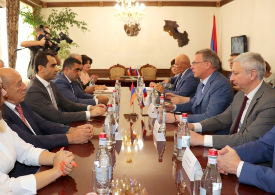 ՌԴ Օմսկի նահանգապետի գլխավորած պատվիրակությունը այցելել է Գեղարքունիքի մարզ