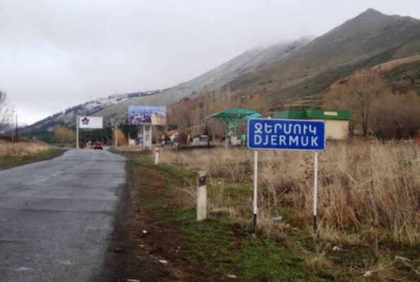 Ջերմուկի ճանապարհին ոստիկանությունը ստուգում է մեքենաները