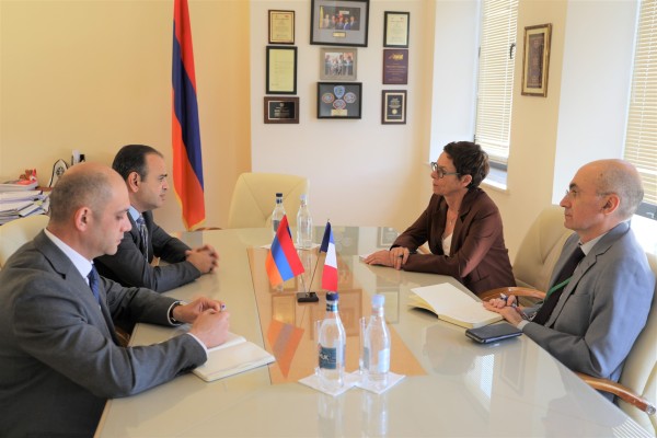 Գլխավոր հանձնակատարն ընդունել է Ֆրանսիայի դեսպան Անն Լյուոյին