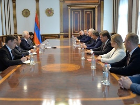 Նախագահն ընդունել է Ռուսաստանի և Բելառուսի սպորտի նախարարներին. քննարկվել են համատեղ ծրագրերը
