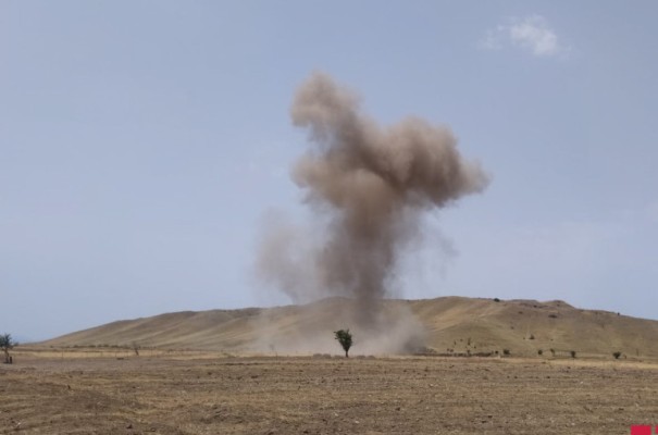 Վարանդայի (Ֆիզուլի) շրջանում ականի վրա տրակտոր է պայթել