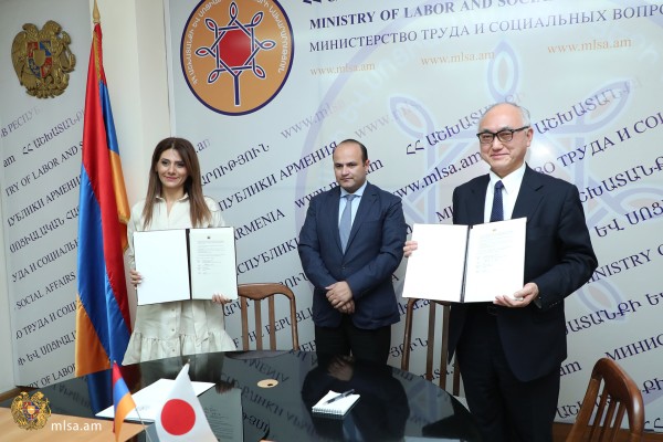 ՀՀ-ում Ճապոնիայի դեսպանության հետ դրամաշնորհային պայմանագիր է ստորագրվել