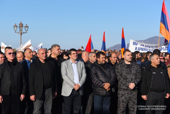 Արցախի ժողովրդի կամքն անսասան է․ Արայիկ Հարությունյան