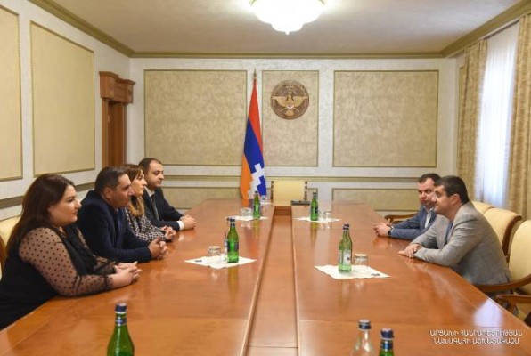 Արցախի նախագահն ընդունել է «Բարգավաճ Հայաստան» կուսակցության պատվիրակությանը