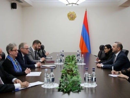 Արմեն Գրիգորյանն ընդունել է Միխայել Զիբերտի գլխավորած պատվիրակությանը