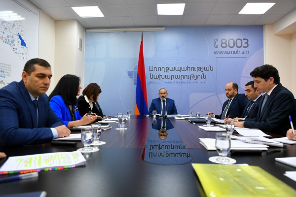 Վարչապետը ծանոթացել է Առողջապահության նախարարության 2022թ. կատարողականին