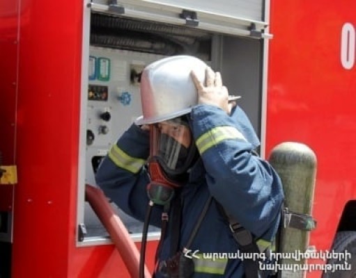 Այգեհովիտ գյուղում այրվել է ավտոմեքենա