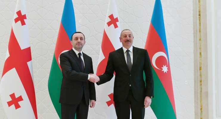 Վրաստանի վարչապետն այցելել է Ադրբեջան, կայացել է Ղարիբաշվիլի-Ալիև հանդիպումը
