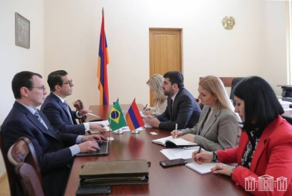 Բրազիլիան հետաքրքրված է խորացնելու միջխորհրդարանական երկխոսությունը Հայաստանի հետ․ դեսպան