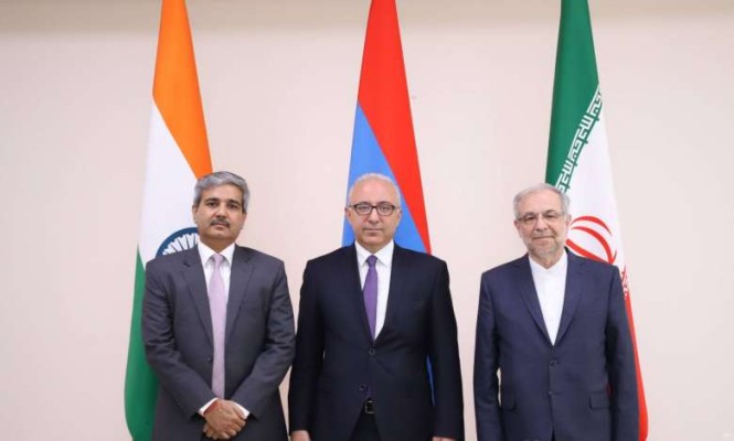 Հայաստանի, Իրանի և Հնդկաստանի ԱԳՆ-ների միջև եռակողմ ձեւաչափով խորհրդակցություն է անցկացվել