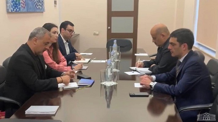 Արցախի ԱԳ նախարարը հանդիպել է Հայաստանում գտնվող Եվրախորհրդարանի պատգամավորին