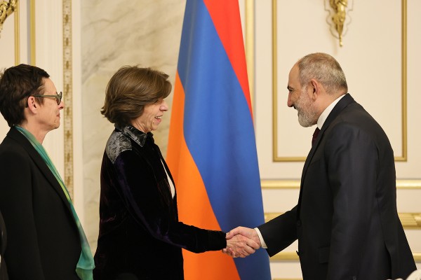 Վարչապետ Փաշինյանն ընդունել է Ֆրանսիայի ԱԳ նախարար Կատրին Կոլոննային