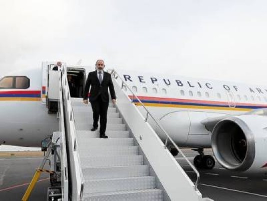 Փաշինյանի ինքնաթիռը վայրէջք է կատարել Պրահայի օդանավակայանում