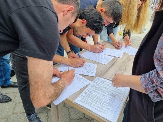 Ստորագրահավաք` «Ո՛Չ Արցախի էթնիկ զտմանը»