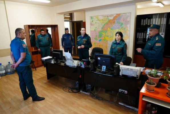 Երևանի քաղաքապետարանում անցկացվել է երկրաշարժի թեմայով ուսումնավաժություն