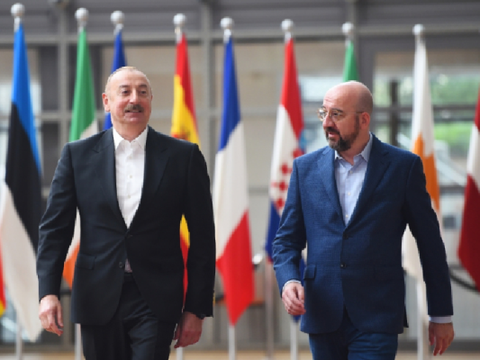 Բրյուսելում սկսվել է Ալիևի և Միշելի հանդիպումը