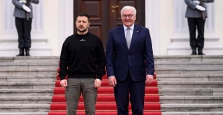 Զելենսկին հանդիպել է Գերմանիայի նախագահին
