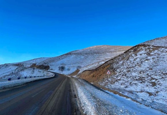 Վարդենյաց լեռնանցքում ձյուն է տեղում
