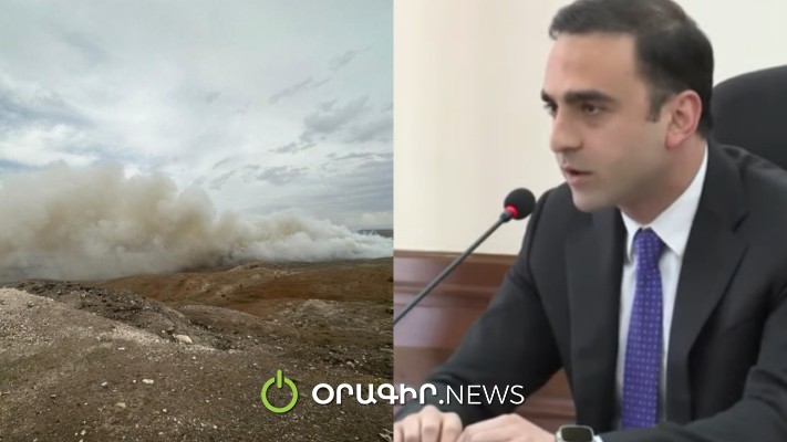 Նուբարաշենում գտնվող աղբավայրի չմարվող կրակը ամոթ չի առաջացնում պատասխանատուների մոտ