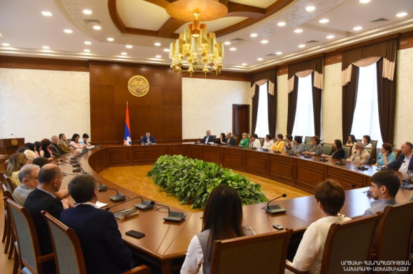 Արցախի նախագահը հանդիպումներ է անցկացնում հասարակության հետ