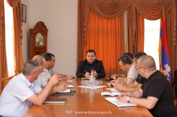 Արցախում քննարկվել են գյուղմթերքի համակարգված ու կենտրոնացված մթերման հարցերը