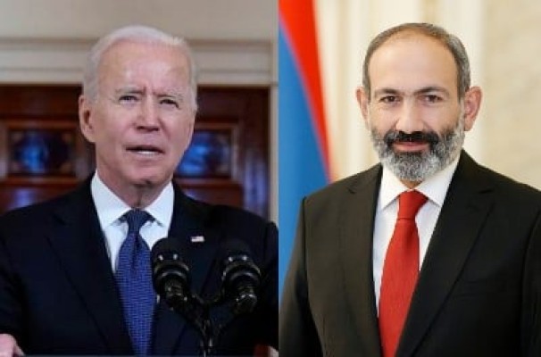 Բարձր ենք գնահատում ԱՄՆ-ի ջանքերը ՀՀ-Ադրբեջան հարաբերությունների կարգավորման ուղղությամբ․ Փաշինյանը՝ Բայդենին