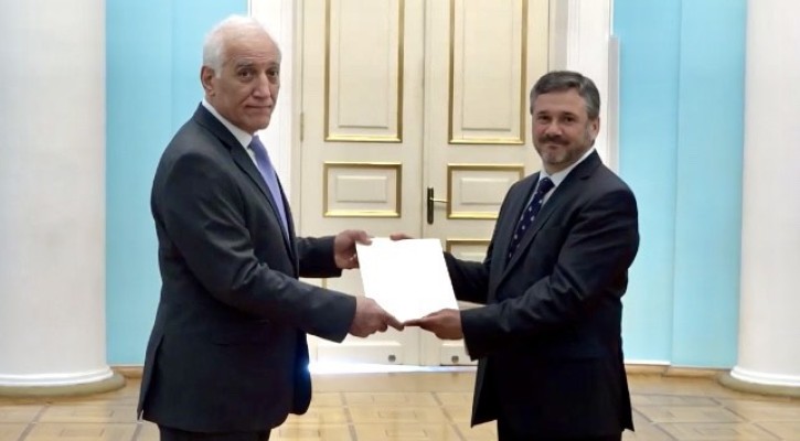 Վահագն Խաչատուրյանին իր հավատարմագրերն է հանձնել Հայաստանում Լիտվայի նորանշանակ դեսպանին