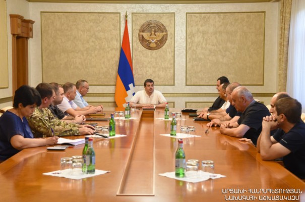 Առկա իրավիճակը բոլոր հնարավոր ձևերով ներկայացվել և ներկայացվում է ՀՀ ու ՌԴ իշխանություններին․ Արցախի նախագահ