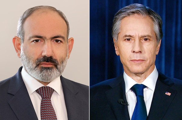 Փաշինյանն ու Բլինքենը հեռախոսազրույց են ունեցել