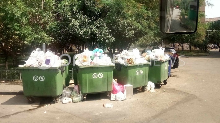 Երևանում աղբահանության ճգնաժամ է․ ֆոտո