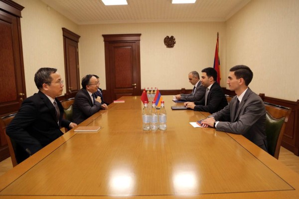 ՊԵԿ նախագահն ընդունել է Չինաստանի դեսպանին