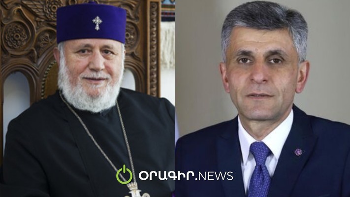 Գարեգին Բ-ն շնորհավորել է Դավիթ Իշխանյանին