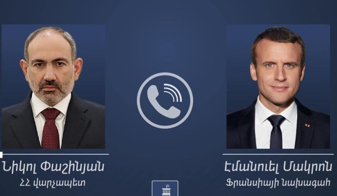 Փաշինյանն ու Մակրոնը քննարկել են տարածաշրջանում առկա իրադրությունը