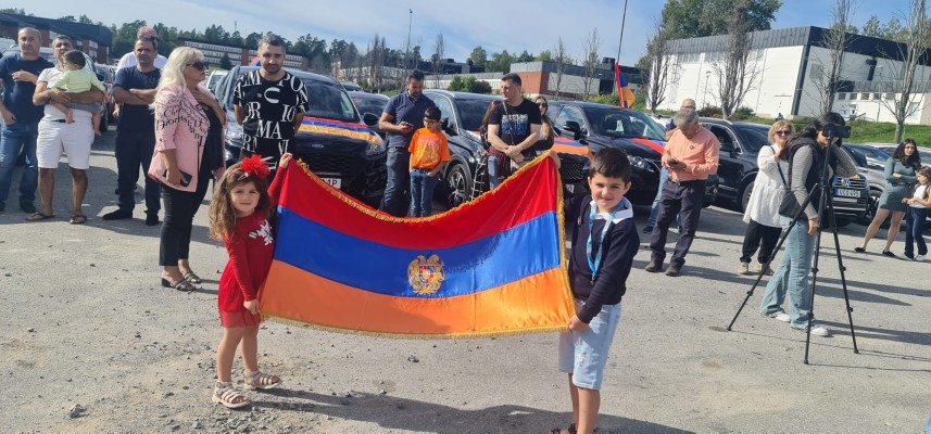Շվեդիայի հայ համայնքը իրագործել է ավտոերթ ի սատարում շրջափակման մեջ գտնվող արցախցիների