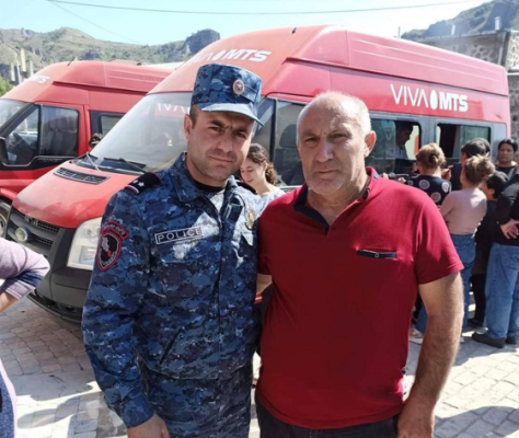 Արցախի հերոս Կարեն Ջալավյանն արդեն Գորիսում է