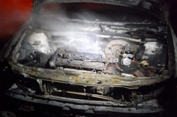 Հացիկ գյուղում ավտոմեքենա է այրվել