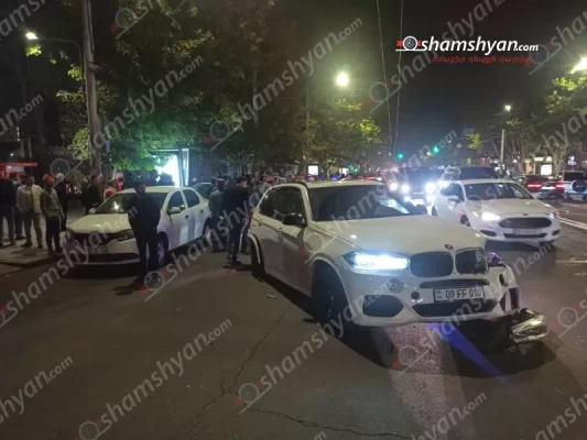 Շղթայական ավտովթար Երևանում. վնասվել է 6 ավտոմեքենա, այդ թվում ոստիկանական Renault-ը. shamshyan.com